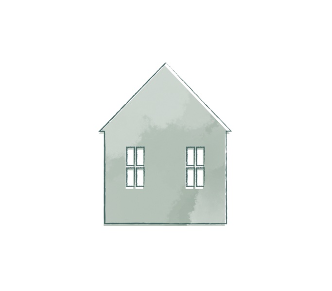 Das Haus steht für Selbstfürsorge